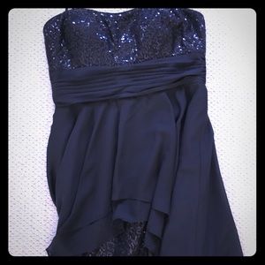 Black dress perfect for prom or attending wedding